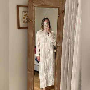 ESBY Blanche Prairie Dress in Natural